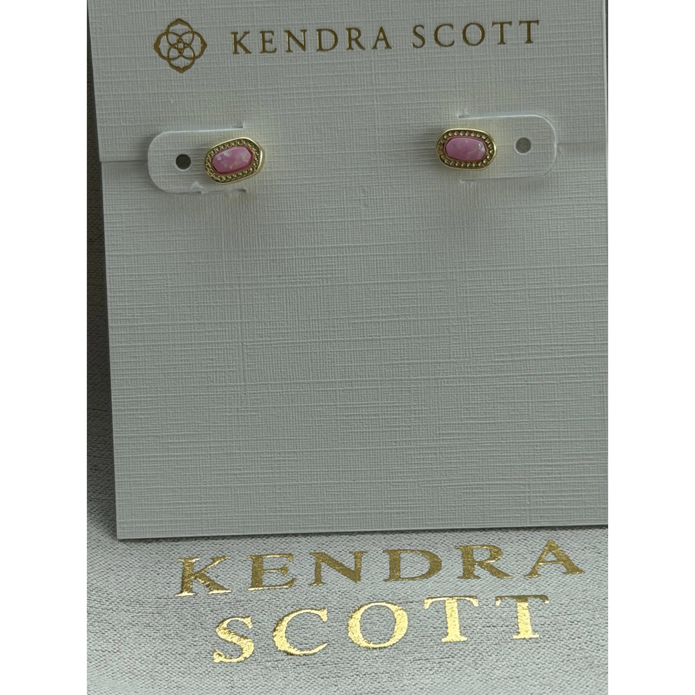 Kendra Scott pink earrings